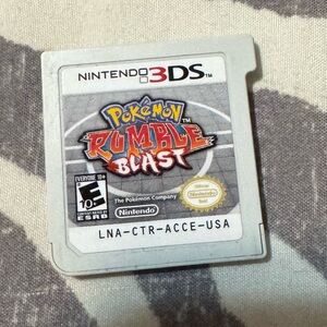 Pokemon rumble blast Nintendo DS game